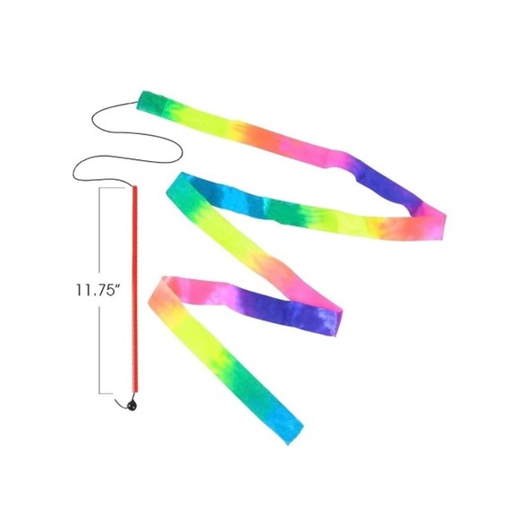 NRFP Rainbow 🌈 Twirling Dance Stunt Ribbon - Picture 6 of 12